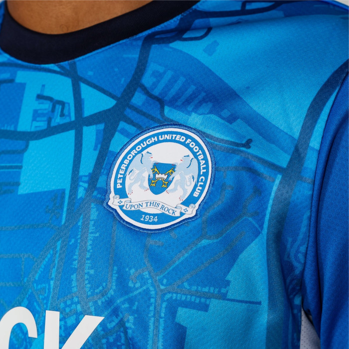 Peterborough United's 2024/25 Adult Home Kit Crest