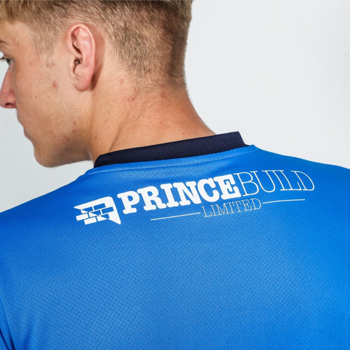 Peterborough United's 2024/25 Junior Home Kit Back of Shirt