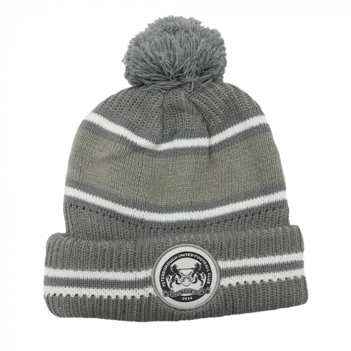 Grey Jake Bobble Hat